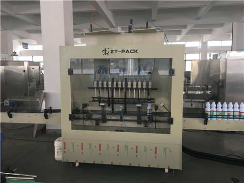 antiscalant/toilet cleaner/bleach filling machine