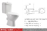 Two-piece toilet
