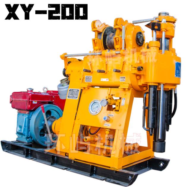 China Xy-200 Water Well Drill Rig Machine for Soil and Rock Drilling