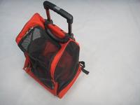 luxury dog bag with telescoped handle