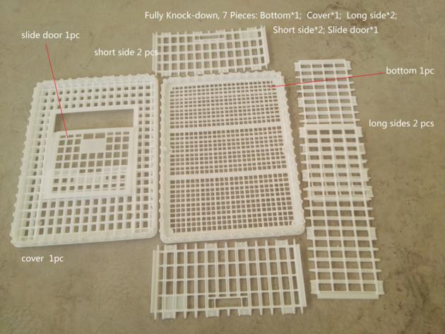 Plastic Crates For Duck Goose Transportation