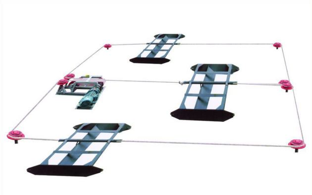 automatic manure cleaning machine