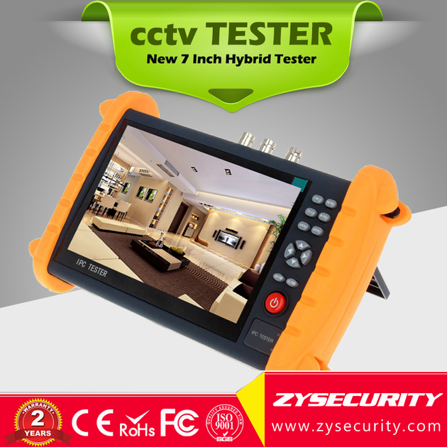 7 inch 4in1 IP AHD CVI TVI CVBS CCTV TESTER