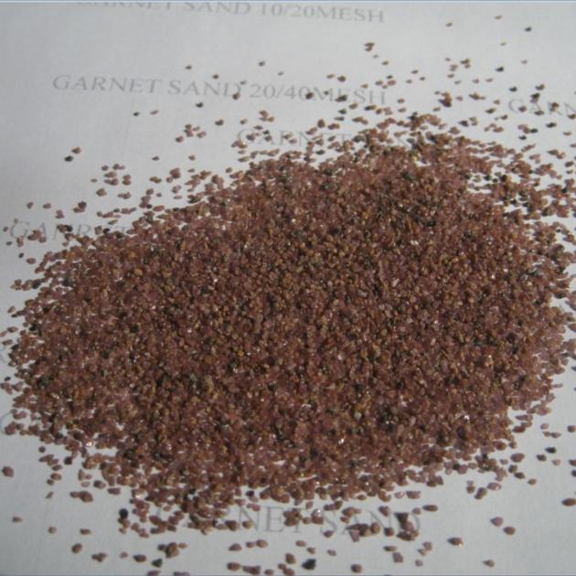 sandblasting garnet sand 20/40 30/60