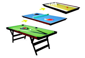 3 IN 1 pool table