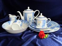Bone porcelain,West cutlery,porcelain coffee pot,porcelain Milk cylinder