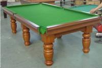 Solid wood English style pool table 