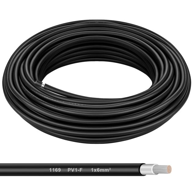 solar cable  6mm solar cable  mc4 solar cable