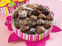 Lovely style paper box for food package