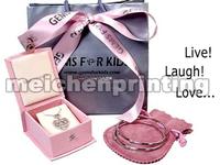 Fashionale design paper box for jewelry packaging